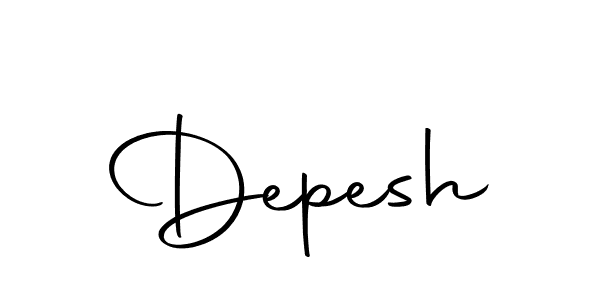 How to make Depesh name signature. Use Autography-DOLnW style for creating short signs online. This is the latest handwritten sign. Depesh signature style 10 images and pictures png