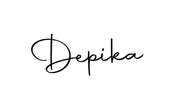 Also we have Depika name is the best signature style. Create professional handwritten signature collection using Autography-DOLnW autograph style. Depika signature style 10 images and pictures png