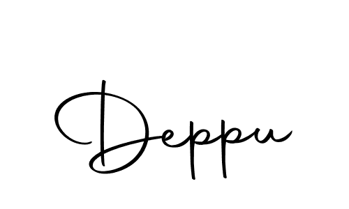 Use a signature maker to create a handwritten signature online. With this signature software, you can design (Autography-DOLnW) your own signature for name Deppu. Deppu signature style 10 images and pictures png