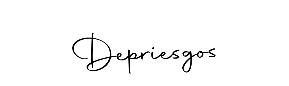 It looks lik you need a new signature style for name Depriesgos. Design unique handwritten (Autography-DOLnW) signature with our free signature maker in just a few clicks. Depriesgos signature style 10 images and pictures png