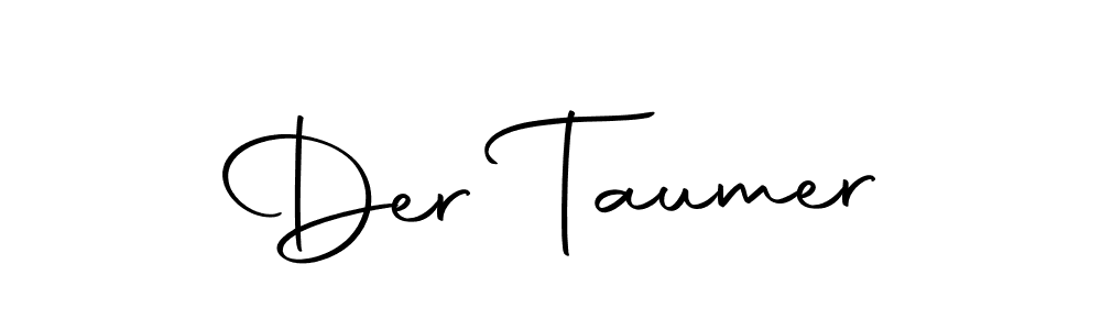 Design your own signature with our free online signature maker. With this signature software, you can create a handwritten (Autography-DOLnW) signature for name Der Taumer. Der Taumer signature style 10 images and pictures png
