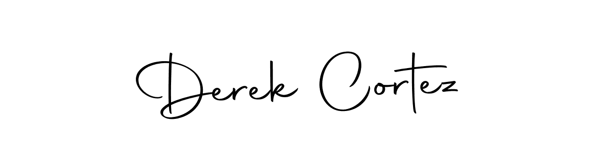 Use a signature maker to create a handwritten signature online. With this signature software, you can design (Autography-DOLnW) your own signature for name Derek Cortez. Derek Cortez signature style 10 images and pictures png