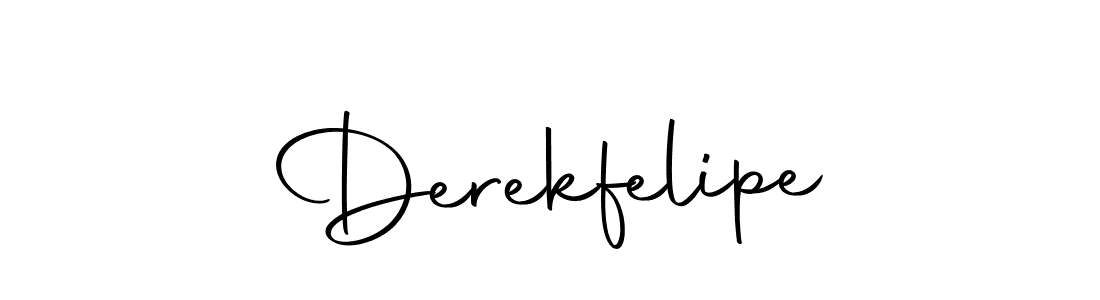 Make a beautiful signature design for name Derekfelipe. With this signature (Autography-DOLnW) style, you can create a handwritten signature for free. Derekfelipe signature style 10 images and pictures png