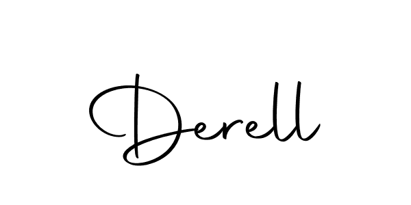 You should practise on your own different ways (Autography-DOLnW) to write your name (Derell) in signature. don't let someone else do it for you. Derell signature style 10 images and pictures png