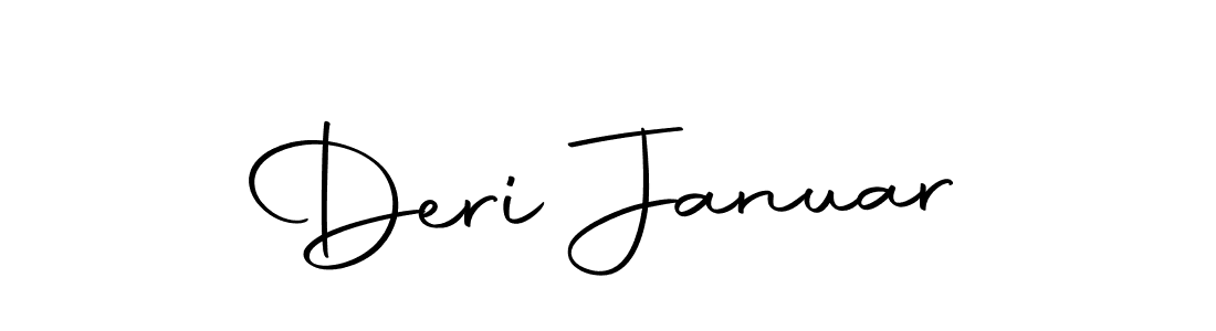 You should practise on your own different ways (Autography-DOLnW) to write your name (Deri Januar) in signature. don't let someone else do it for you. Deri Januar signature style 10 images and pictures png