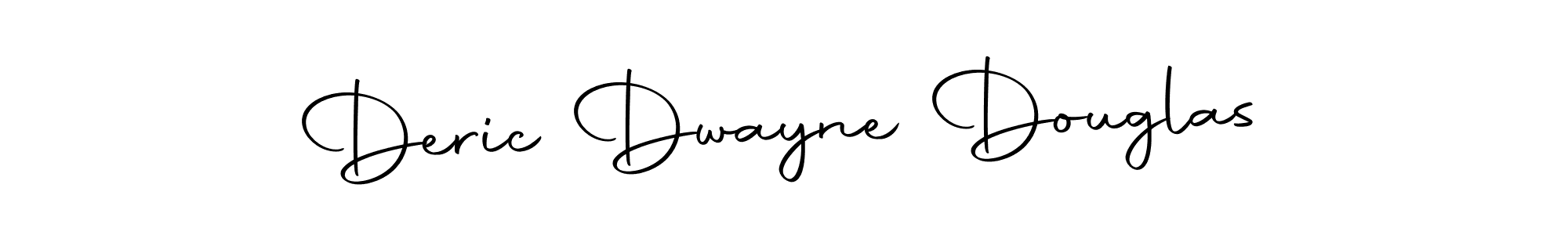 How to make Deric Dwayne Douglas name signature. Use Autography-DOLnW style for creating short signs online. This is the latest handwritten sign. Deric Dwayne Douglas signature style 10 images and pictures png