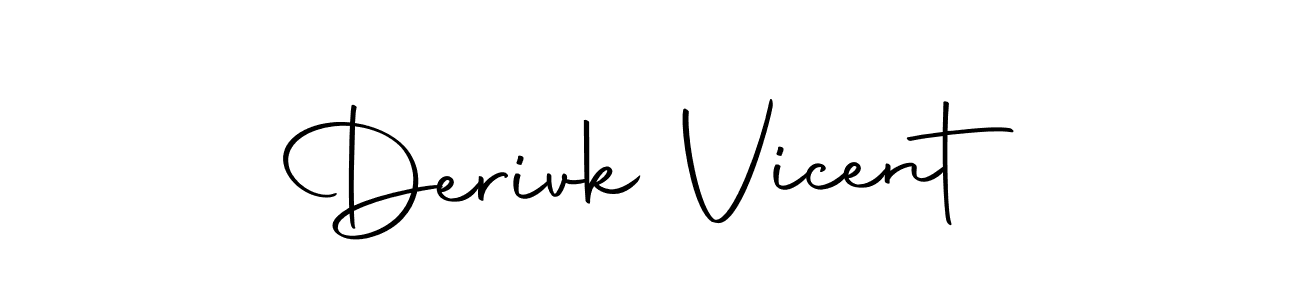 Create a beautiful signature design for name Derivk Vicent. With this signature (Autography-DOLnW) fonts, you can make a handwritten signature for free. Derivk Vicent signature style 10 images and pictures png