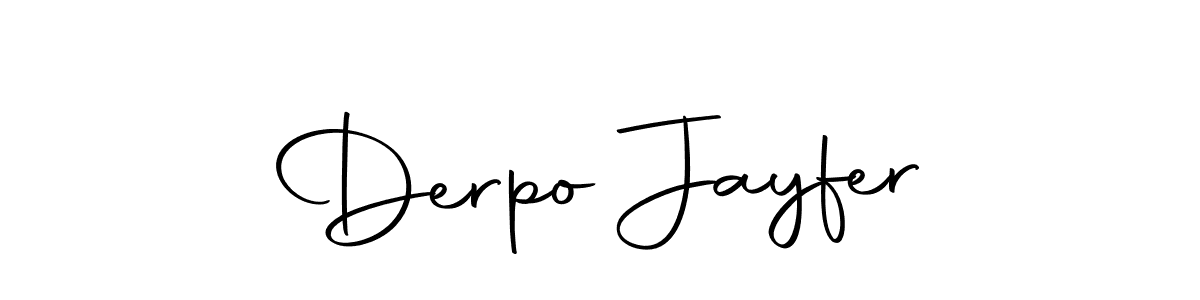 Make a beautiful signature design for name Derpo Jayfer. Use this online signature maker to create a handwritten signature for free. Derpo Jayfer signature style 10 images and pictures png