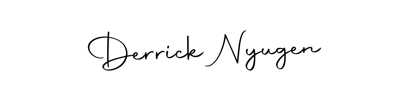 How to make Derrick Nyugen signature? Autography-DOLnW is a professional autograph style. Create handwritten signature for Derrick Nyugen name. Derrick Nyugen signature style 10 images and pictures png