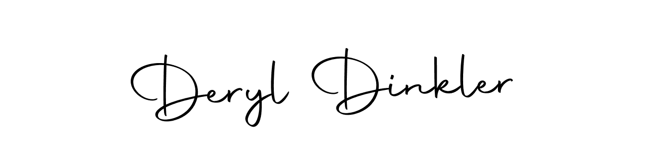 Deryl Dinkler stylish signature style. Best Handwritten Sign (Autography-DOLnW) for my name. Handwritten Signature Collection Ideas for my name Deryl Dinkler. Deryl Dinkler signature style 10 images and pictures png