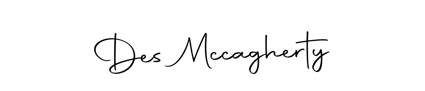 Autography-DOLnW is a professional signature style that is perfect for those who want to add a touch of class to their signature. It is also a great choice for those who want to make their signature more unique. Get Des Mccagherty name to fancy signature for free. Des Mccagherty signature style 10 images and pictures png