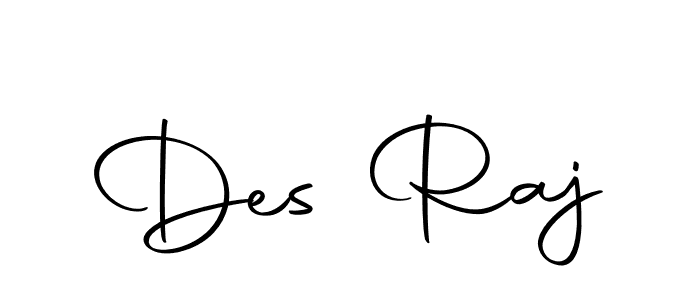 Make a beautiful signature design for name Des Raj. With this signature (Autography-DOLnW) style, you can create a handwritten signature for free. Des Raj signature style 10 images and pictures png