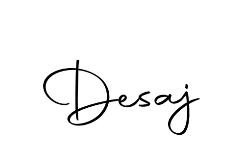 Use a signature maker to create a handwritten signature online. With this signature software, you can design (Autography-DOLnW) your own signature for name Desaj. Desaj signature style 10 images and pictures png