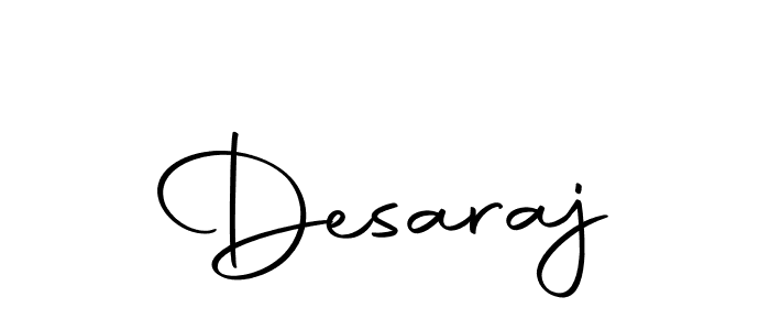 Make a beautiful signature design for name Desaraj. Use this online signature maker to create a handwritten signature for free. Desaraj signature style 10 images and pictures png