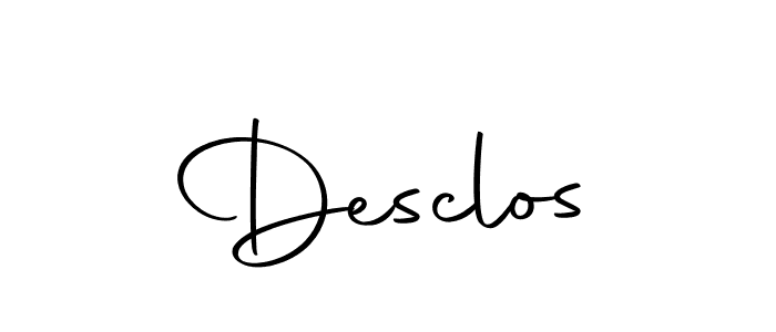 This is the best signature style for the Desclos name. Also you like these signature font (Autography-DOLnW). Mix name signature. Desclos signature style 10 images and pictures png