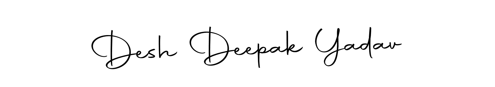 You should practise on your own different ways (Autography-DOLnW) to write your name (Desh Deepak Yadav) in signature. don't let someone else do it for you. Desh Deepak Yadav signature style 10 images and pictures png