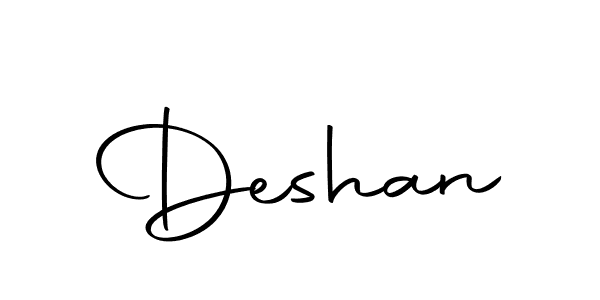 Deshan stylish signature style. Best Handwritten Sign (Autography-DOLnW) for my name. Handwritten Signature Collection Ideas for my name Deshan. Deshan signature style 10 images and pictures png