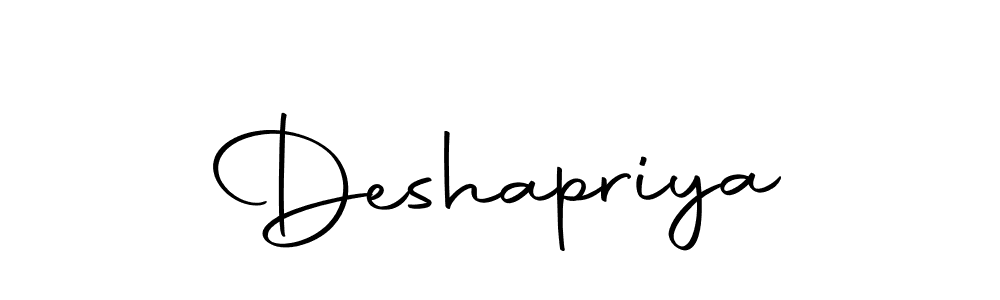 Make a beautiful signature design for name Deshapriya. Use this online signature maker to create a handwritten signature for free. Deshapriya signature style 10 images and pictures png