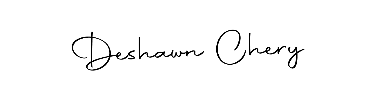 Create a beautiful signature design for name Deshawn Chery. With this signature (Autography-DOLnW) fonts, you can make a handwritten signature for free. Deshawn Chery signature style 10 images and pictures png