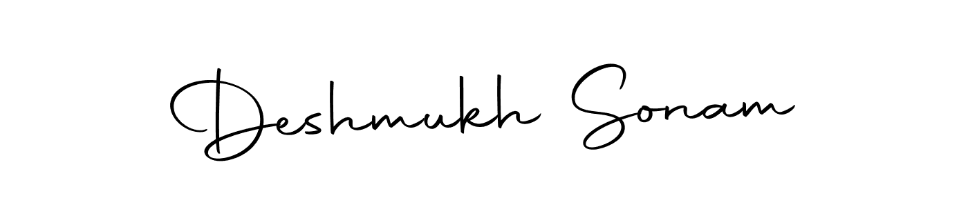 Use a signature maker to create a handwritten signature online. With this signature software, you can design (Autography-DOLnW) your own signature for name Deshmukh Sonam. Deshmukh Sonam signature style 10 images and pictures png