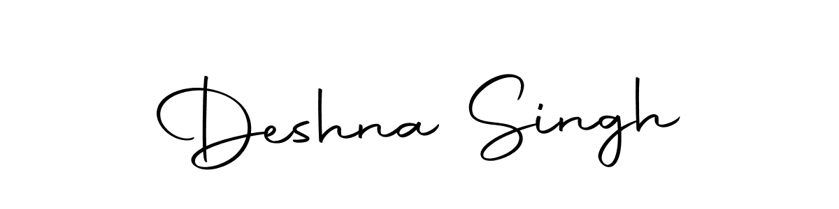 The best way (Autography-DOLnW) to make a short signature is to pick only two or three words in your name. The name Deshna Singh include a total of six letters. For converting this name. Deshna Singh signature style 10 images and pictures png