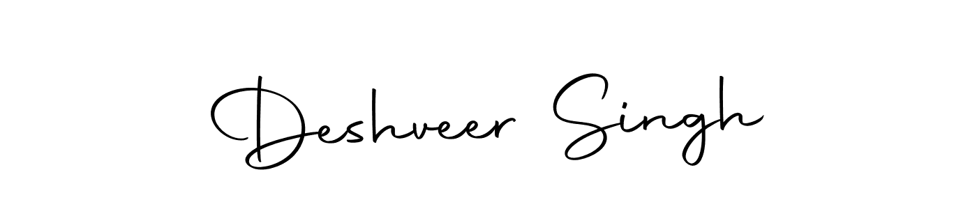 Design your own signature with our free online signature maker. With this signature software, you can create a handwritten (Autography-DOLnW) signature for name Deshveer Singh. Deshveer Singh signature style 10 images and pictures png