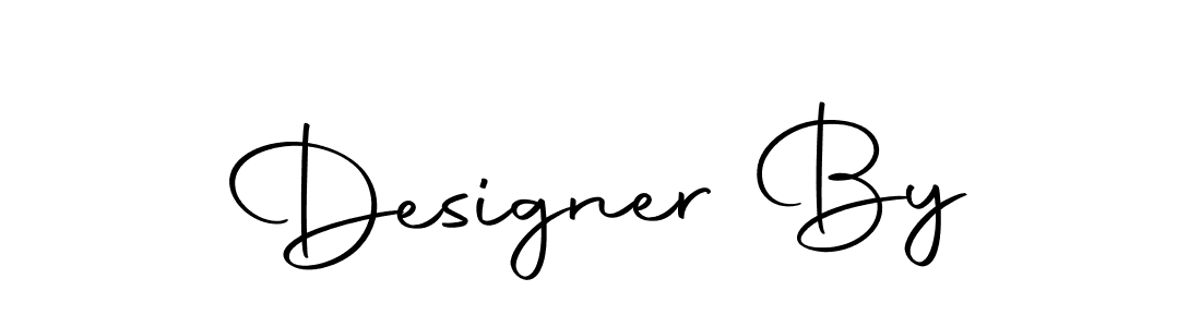 Use a signature maker to create a handwritten signature online. With this signature software, you can design (Autography-DOLnW) your own signature for name Designer By. Designer By signature style 10 images and pictures png