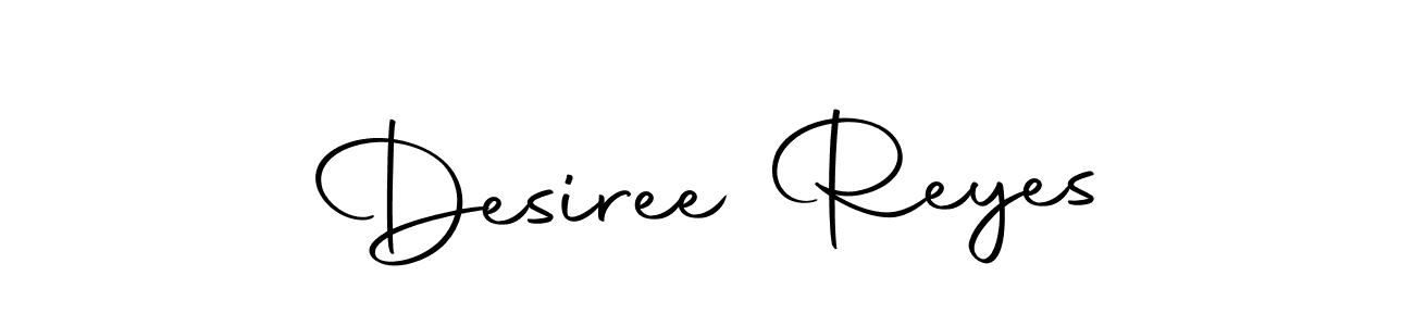 Make a beautiful signature design for name Desiree Reyes. With this signature (Autography-DOLnW) style, you can create a handwritten signature for free. Desiree Reyes signature style 10 images and pictures png
