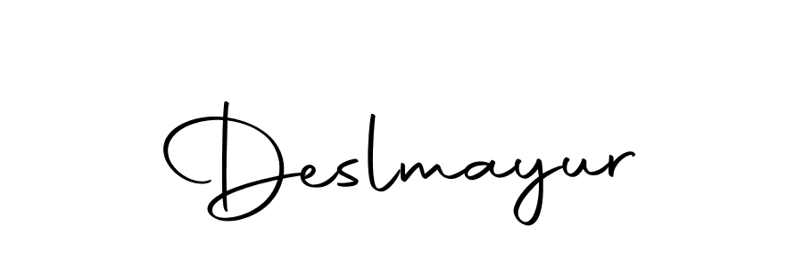 Make a beautiful signature design for name Deslmayur. Use this online signature maker to create a handwritten signature for free. Deslmayur signature style 10 images and pictures png