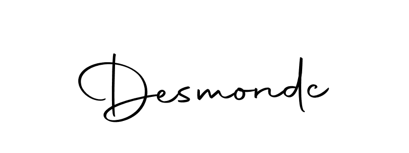 Best and Professional Signature Style for Desmondc. Autography-DOLnW Best Signature Style Collection. Desmondc signature style 10 images and pictures png