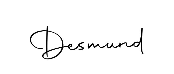 Make a short Desmund signature style. Manage your documents anywhere anytime using Autography-DOLnW. Create and add eSignatures, submit forms, share and send files easily. Desmund signature style 10 images and pictures png