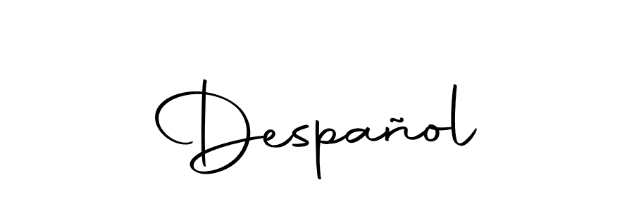 Autography-DOLnW is a professional signature style that is perfect for those who want to add a touch of class to their signature. It is also a great choice for those who want to make their signature more unique. Get Despañol name to fancy signature for free. Despañol signature style 10 images and pictures png