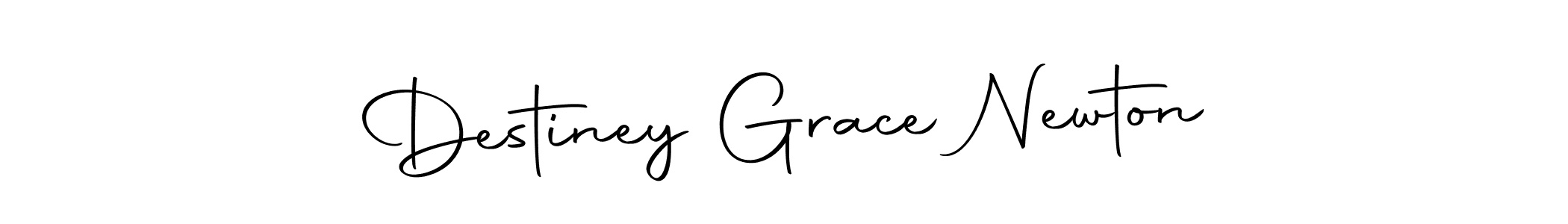 It looks lik you need a new signature style for name Destiney Grace Newton. Design unique handwritten (Autography-DOLnW) signature with our free signature maker in just a few clicks. Destiney Grace Newton signature style 10 images and pictures png