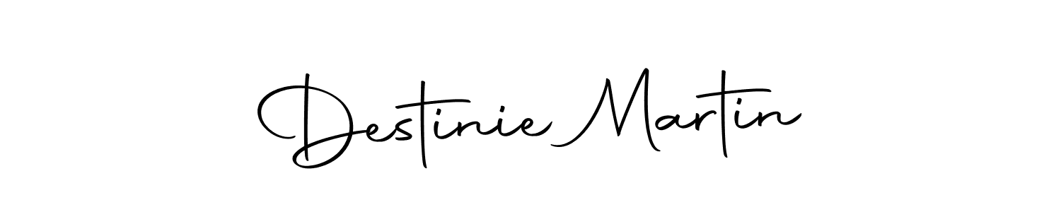 Use a signature maker to create a handwritten signature online. With this signature software, you can design (Autography-DOLnW) your own signature for name Destinie Martin. Destinie Martin signature style 10 images and pictures png