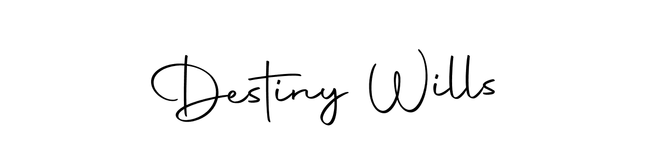 Here are the top 10 professional signature styles for the name Destiny Wills. These are the best autograph styles you can use for your name. Destiny Wills signature style 10 images and pictures png