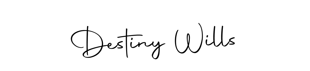 Here are the top 10 professional signature styles for the name Destiny Wills. These are the best autograph styles you can use for your name. Destiny Wills signature style 10 images and pictures png