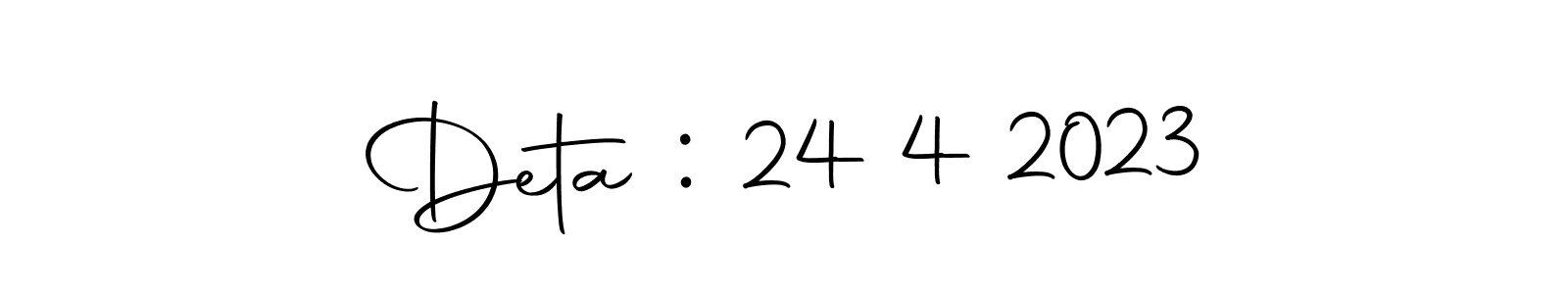 This is the best signature style for the Deta : 24-4-2023 name. Also you like these signature font (Autography-DOLnW). Mix name signature. Deta : 24-4-2023 signature style 10 images and pictures png