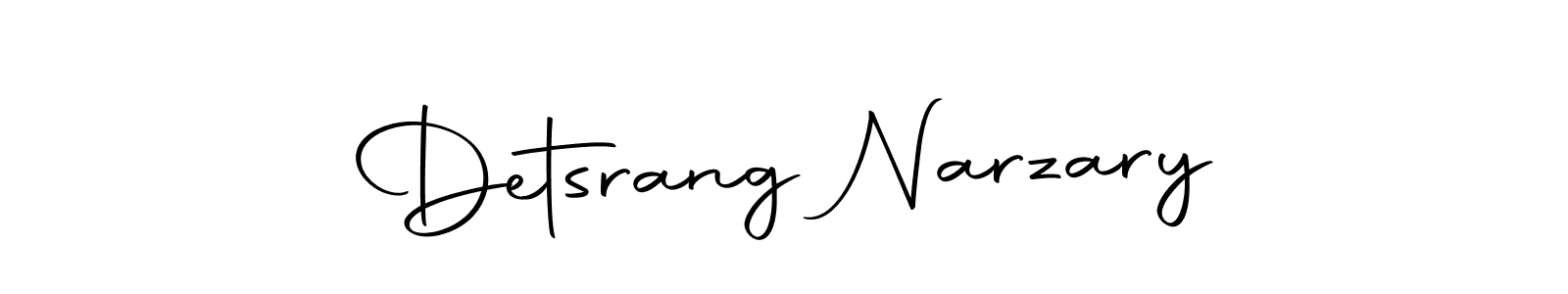 Design your own signature with our free online signature maker. With this signature software, you can create a handwritten (Autography-DOLnW) signature for name Detsrang Narzary. Detsrang Narzary signature style 10 images and pictures png