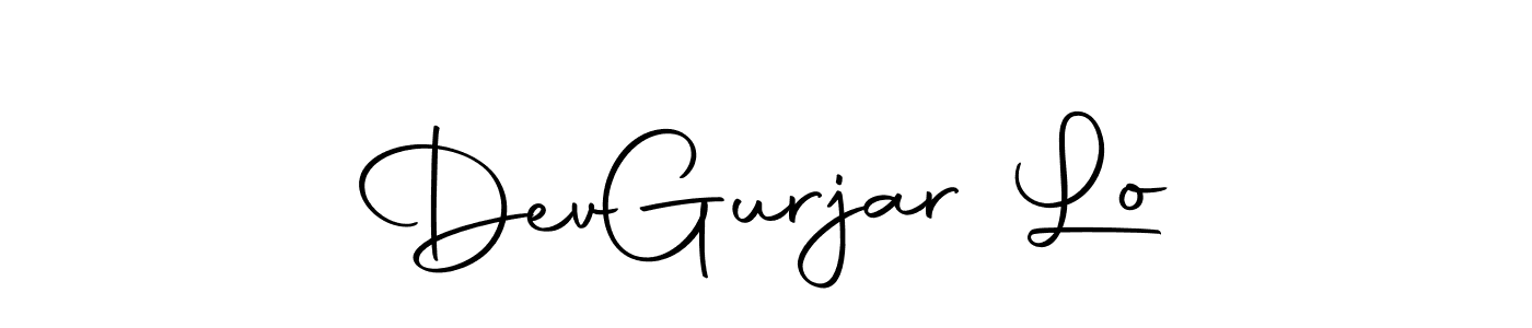 How to Draw Dev  Gurjar Lo signature style? Autography-DOLnW is a latest design signature styles for name Dev  Gurjar Lo. Dev  Gurjar Lo signature style 10 images and pictures png