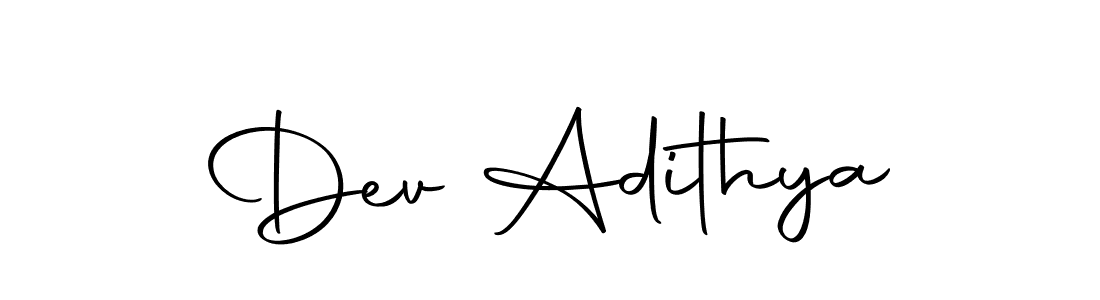 How to make Dev Adithya name signature. Use Autography-DOLnW style for creating short signs online. This is the latest handwritten sign. Dev Adithya signature style 10 images and pictures png