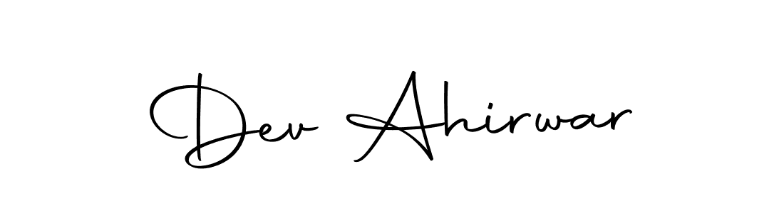 Once you've used our free online signature maker to create your best signature Autography-DOLnW style, it's time to enjoy all of the benefits that Dev Ahirwar name signing documents. Dev Ahirwar signature style 10 images and pictures png