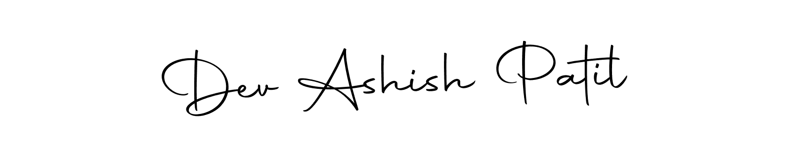 This is the best signature style for the Dev Ashish Patil name. Also you like these signature font (Autography-DOLnW). Mix name signature. Dev Ashish Patil signature style 10 images and pictures png