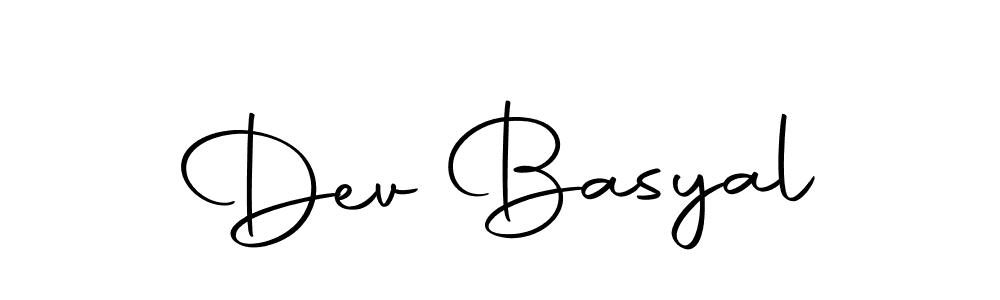 The best way (Autography-DOLnW) to make a short signature is to pick only two or three words in your name. The name Dev Basyal include a total of six letters. For converting this name. Dev Basyal signature style 10 images and pictures png