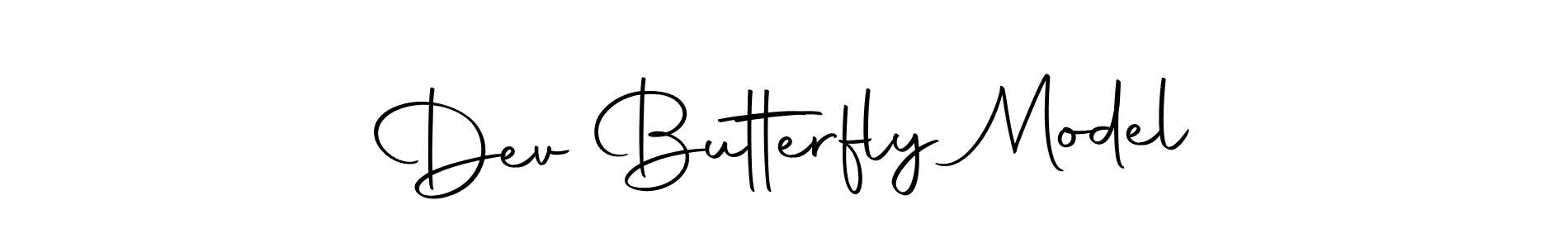 Autography-DOLnW is a professional signature style that is perfect for those who want to add a touch of class to their signature. It is also a great choice for those who want to make their signature more unique. Get Dev Butterfly Model name to fancy signature for free. Dev Butterfly Model signature style 10 images and pictures png