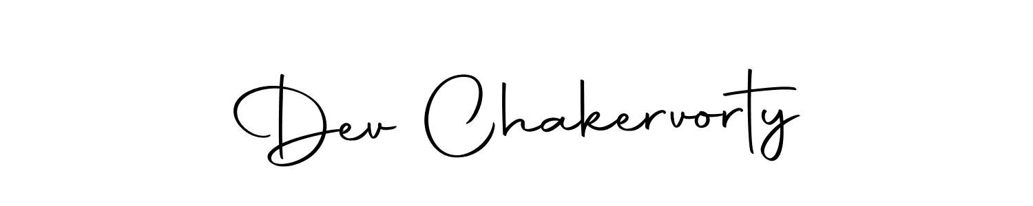 You should practise on your own different ways (Autography-DOLnW) to write your name (Dev Chakervorty) in signature. don't let someone else do it for you. Dev Chakervorty signature style 10 images and pictures png