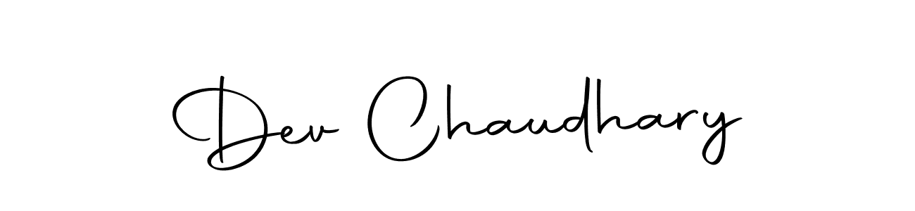 Also we have Dev Chaudhary name is the best signature style. Create professional handwritten signature collection using Autography-DOLnW autograph style. Dev Chaudhary signature style 10 images and pictures png