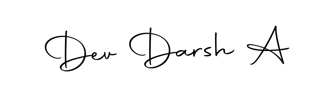 Here are the top 10 professional signature styles for the name Dev Darsh A. These are the best autograph styles you can use for your name. Dev Darsh A signature style 10 images and pictures png