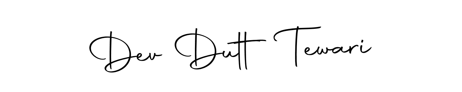 How to make Dev Dutt Tewari signature? Autography-DOLnW is a professional autograph style. Create handwritten signature for Dev Dutt Tewari name. Dev Dutt Tewari signature style 10 images and pictures png