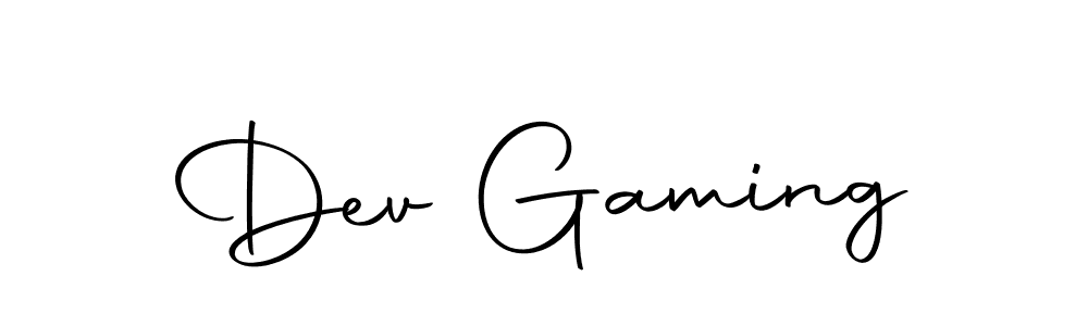 You should practise on your own different ways (Autography-DOLnW) to write your name (Dev Gaming) in signature. don't let someone else do it for you. Dev Gaming signature style 10 images and pictures png