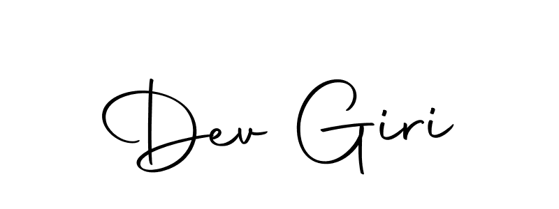 How to make Dev Giri signature? Autography-DOLnW is a professional autograph style. Create handwritten signature for Dev Giri name. Dev Giri signature style 10 images and pictures png